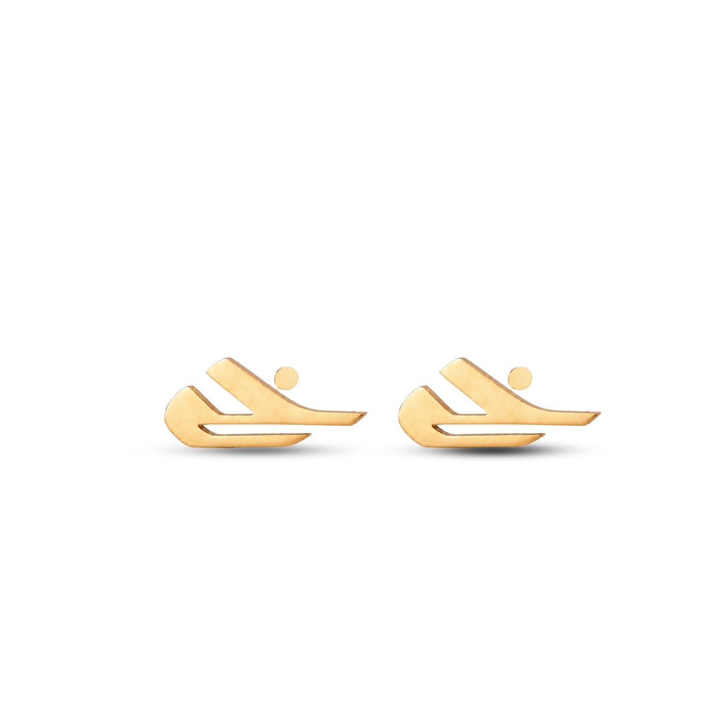 حلق حرف الخاء Khaa earrings