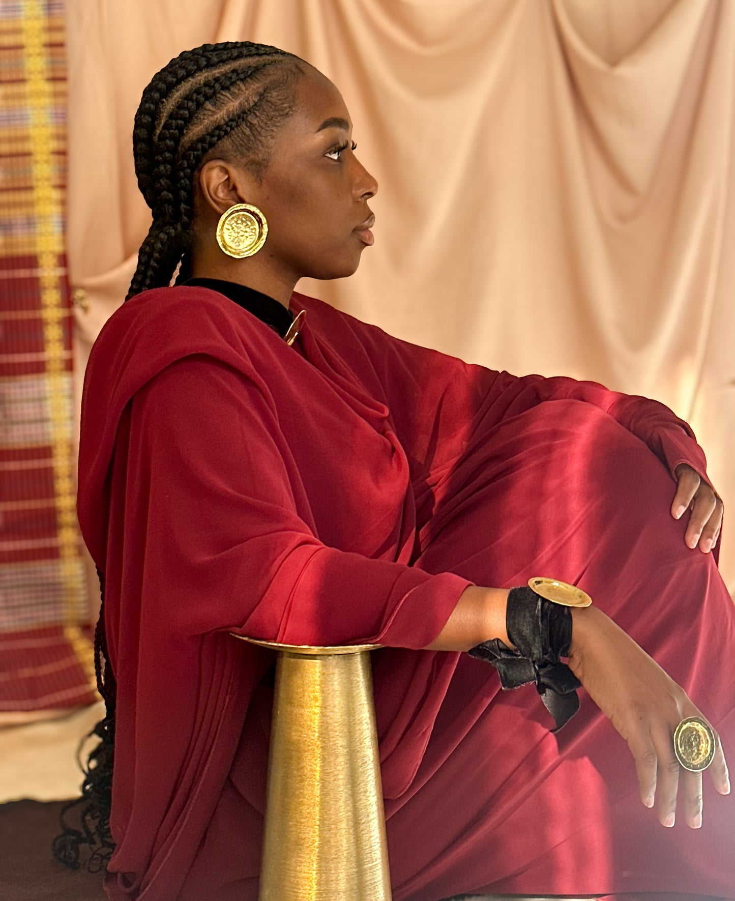 Gold “Siniya” set