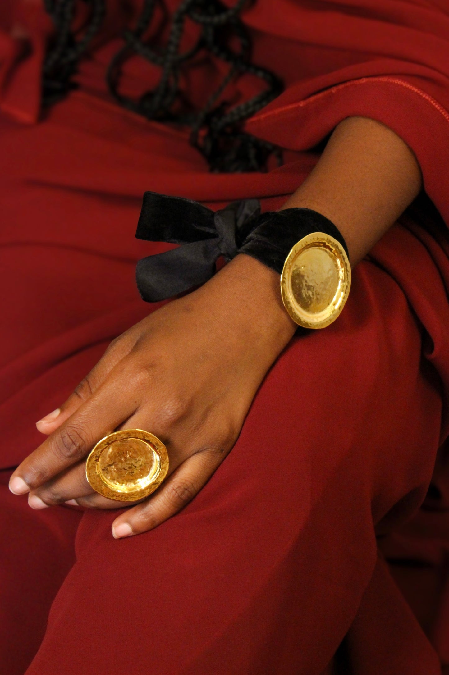 Gold “Siniya” set