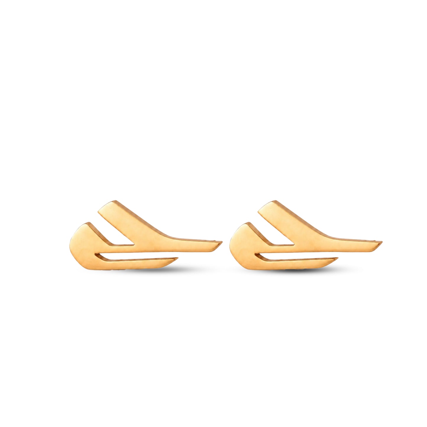 حلق حرف الحاء Haa earrings