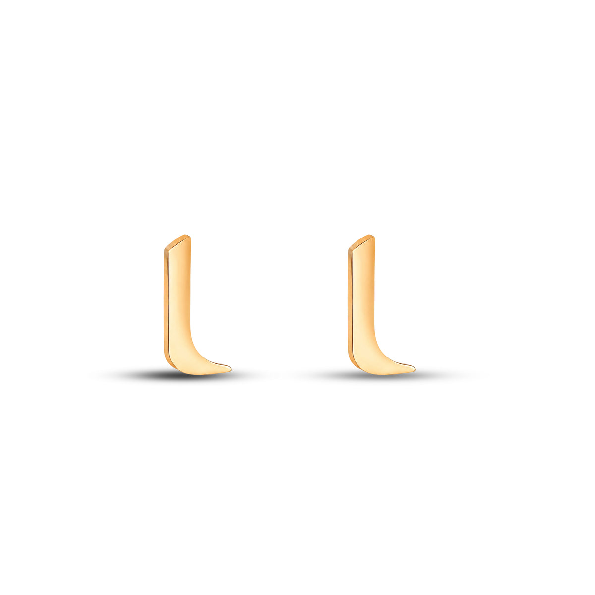 Alif earrings حلق حرف الألف