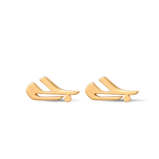 حلق حرف الجيم Jeem earrings