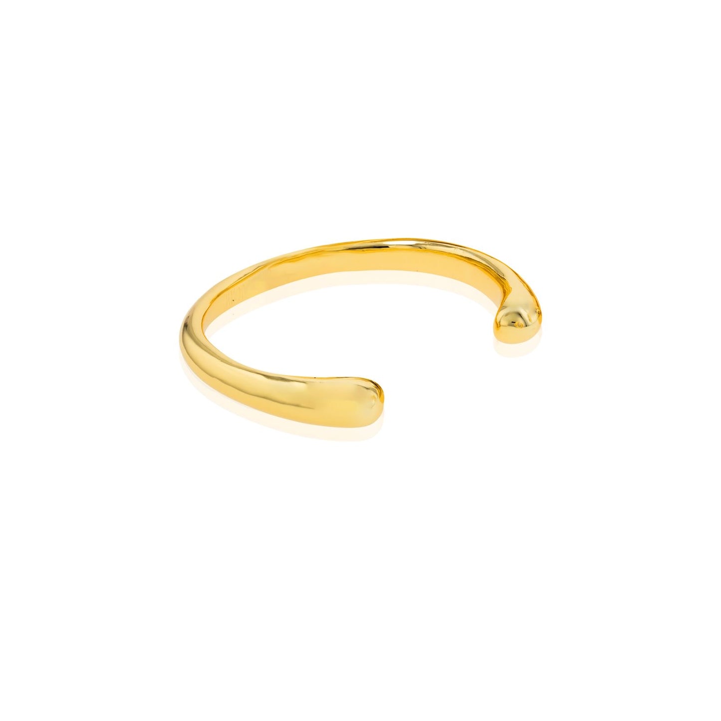 Plain kenyan brass bangle