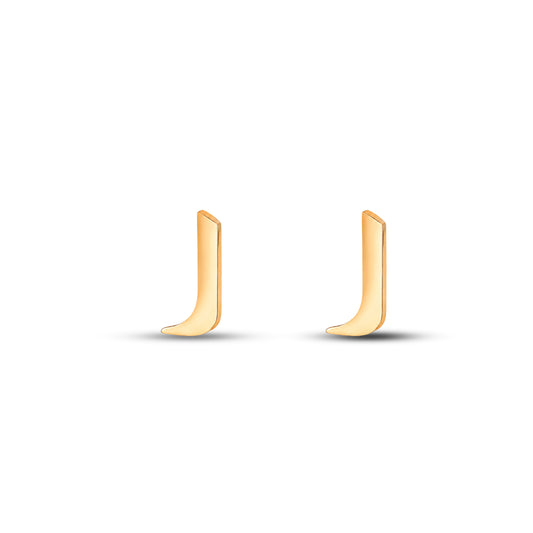 حلق حرف الألف Alif earrings