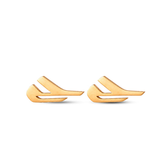 حلق حرف الحاء Haa earrings