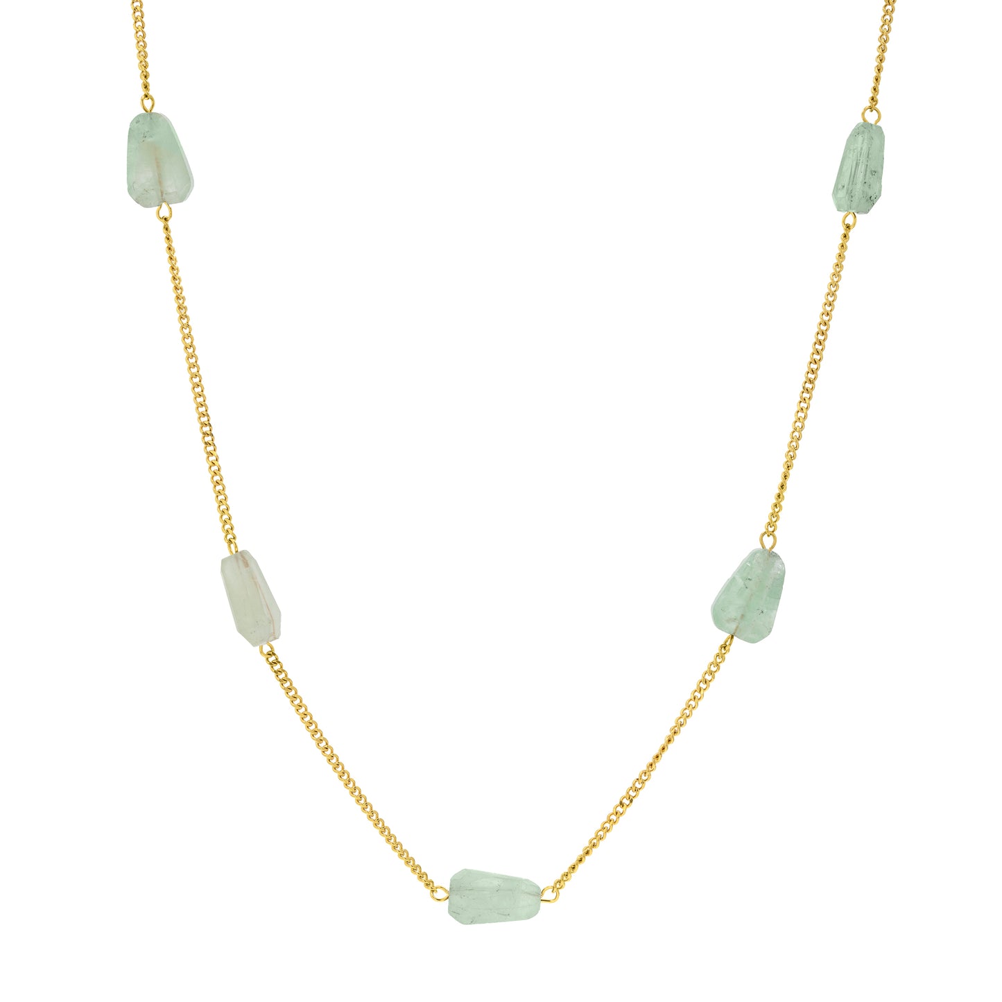 Aquamarine necklace