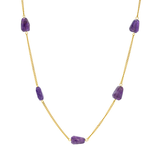 Amethyst necklace