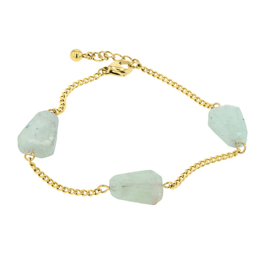 Aquamarine bracelet