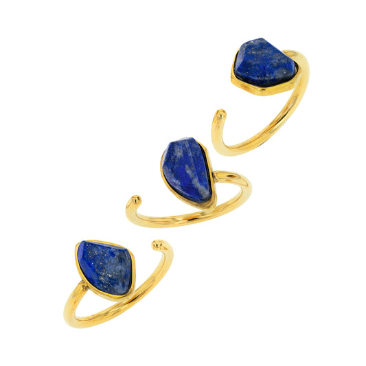 Lapis lazuli rings